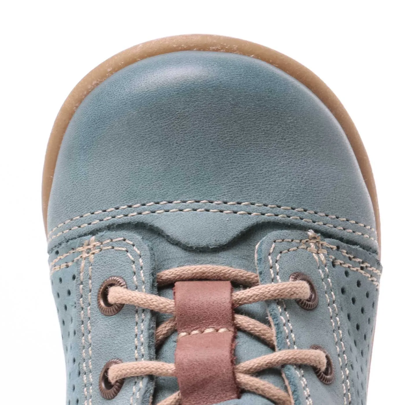 (2429-19) Blue Lace Up First Shoes