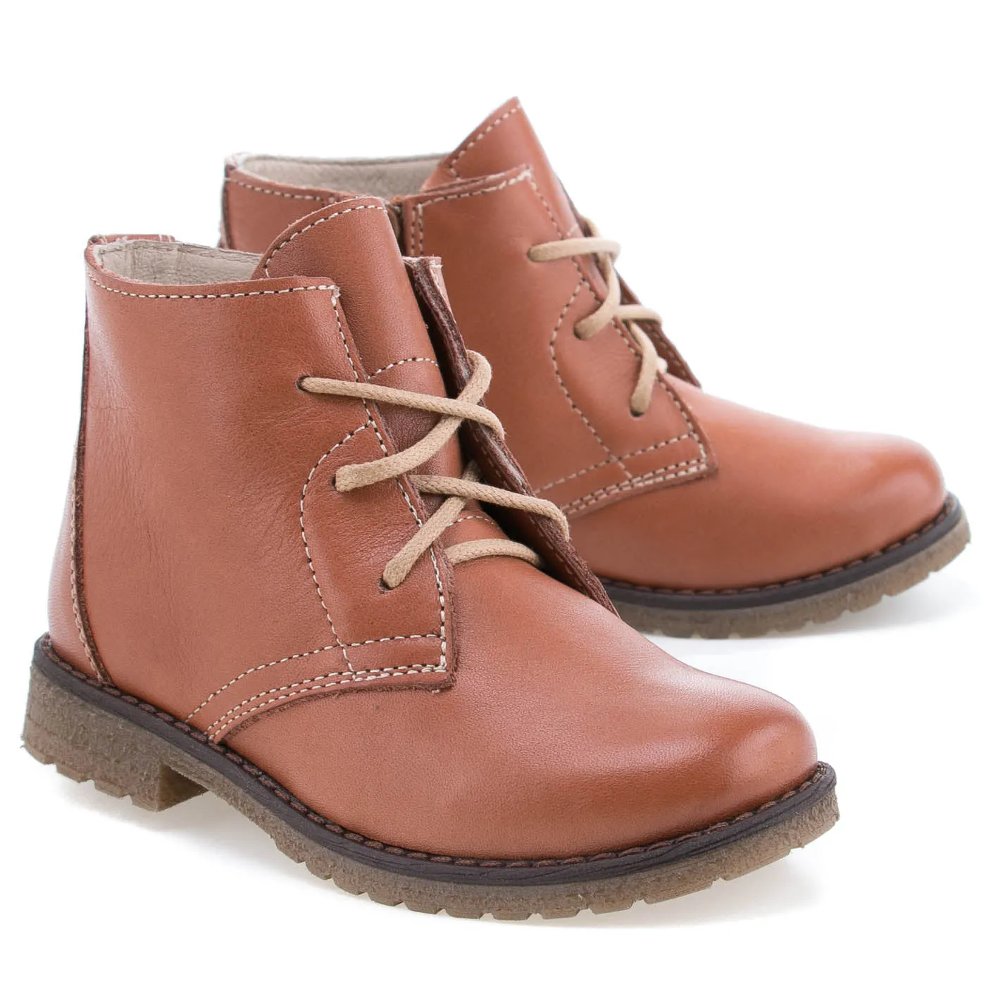 (2613-13) Brown Ankle Boot