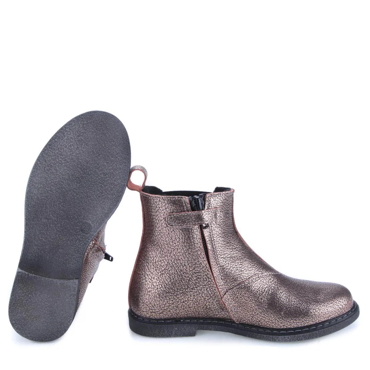 (2623-9) Ankle Boot bronz