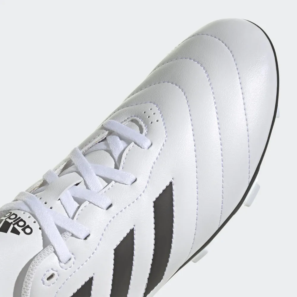 Adidas Goletto VIII FG Football Boots (White/Black/White)