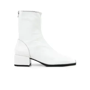 Banbury White Leather