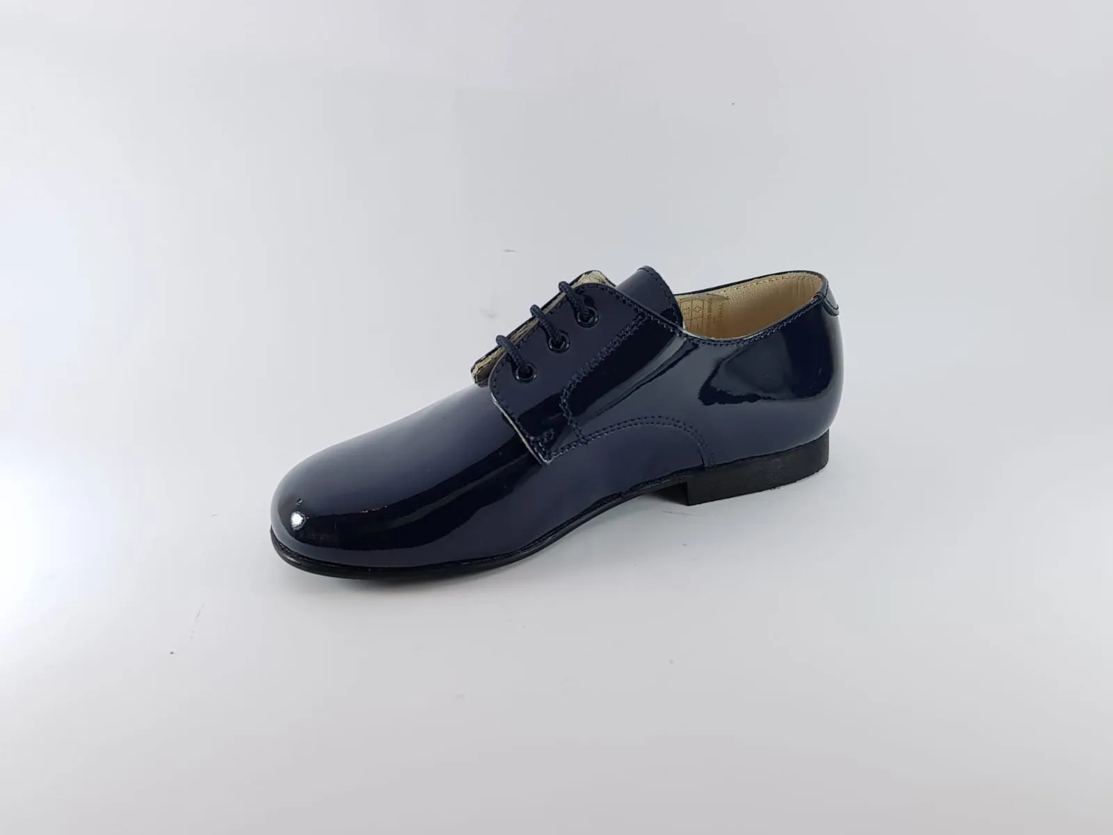 Beberlis Navy Patent Classics Dress Shoes