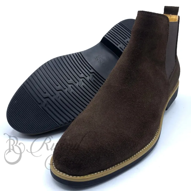 BS Suede Chelsea boots | Brown