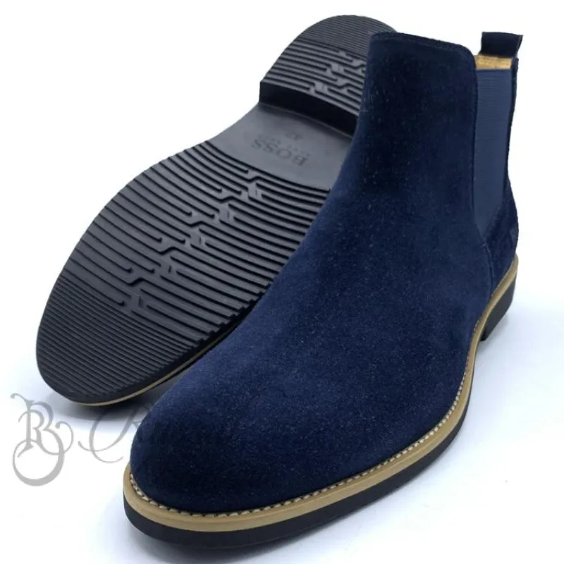 BS Suede Chelsea boots | Blue