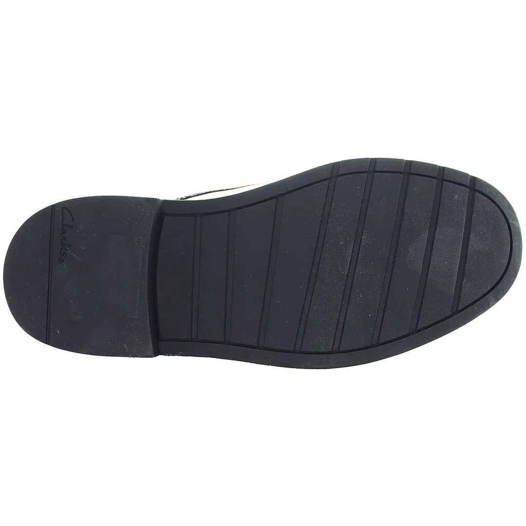 Clarks Scala Loop Kids Black Shoes