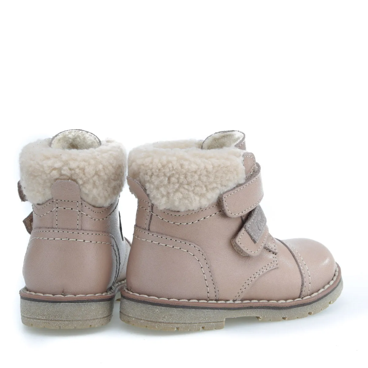 (EV2447C-1 / EV2448C-1) Emel winter boots velcro nude