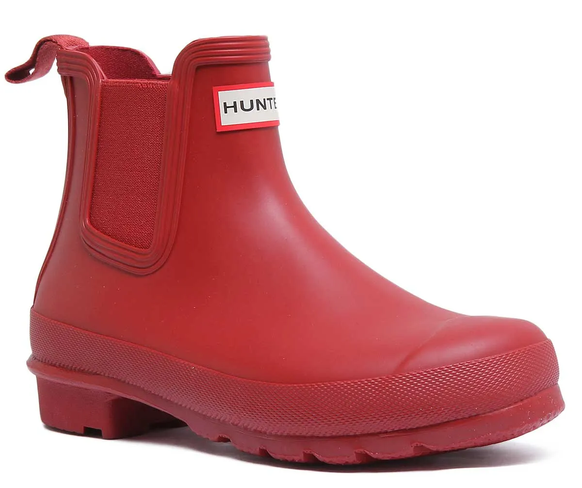 Hunter Orig W Chelsea In Red