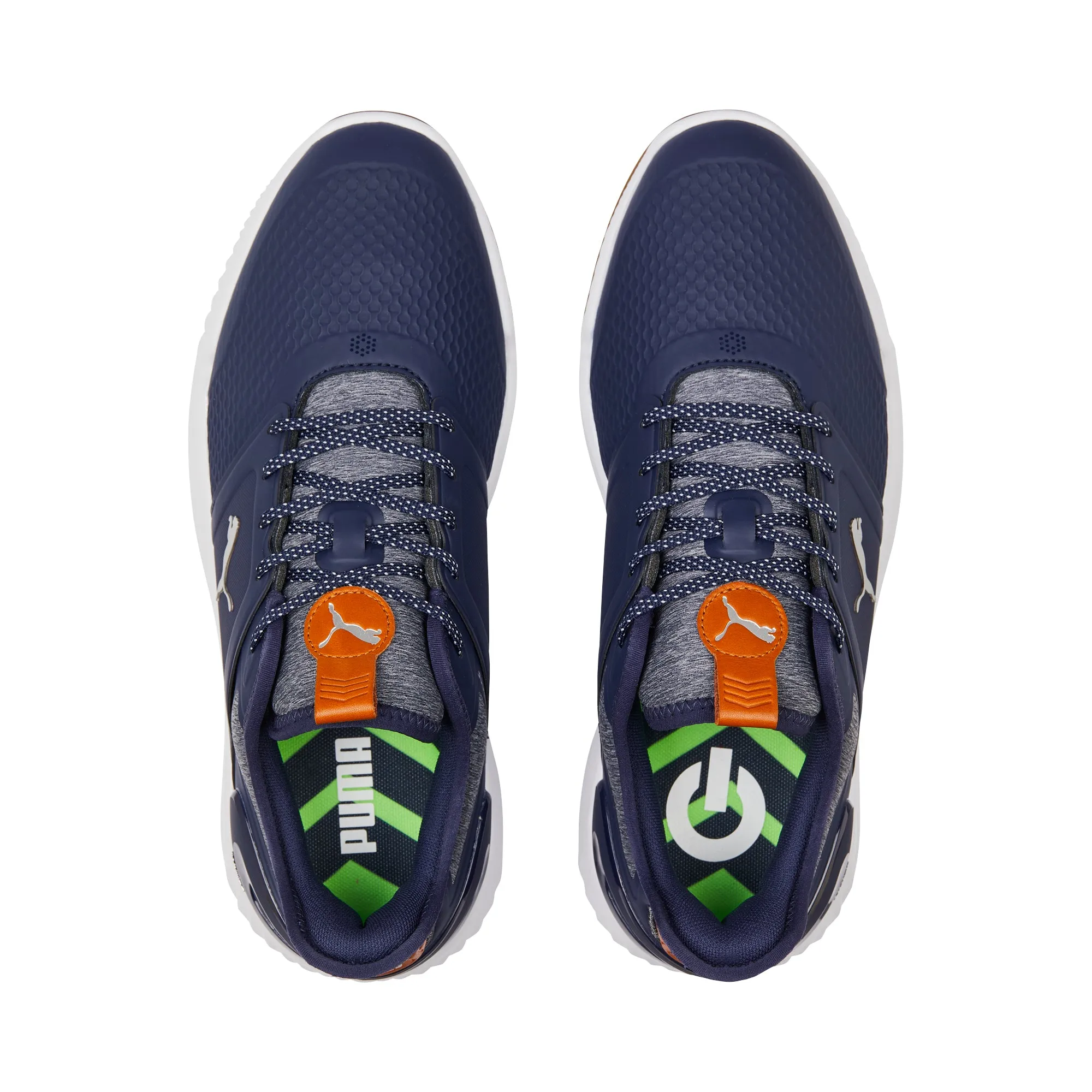 IGNITE ELEVATE Spikeless Golf Shoes | Puma Navy / Puma Silver