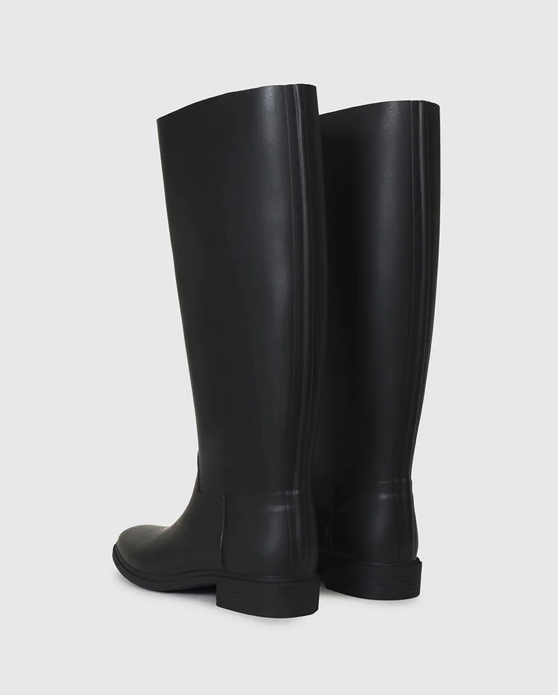 KARI RAIN BOOTS / BLACK