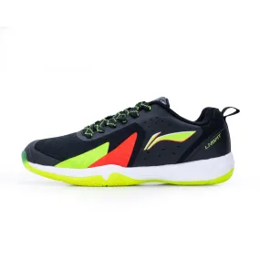 Li-Ning Cloud Ace X2 Badminton Shoe Black Lime Orange