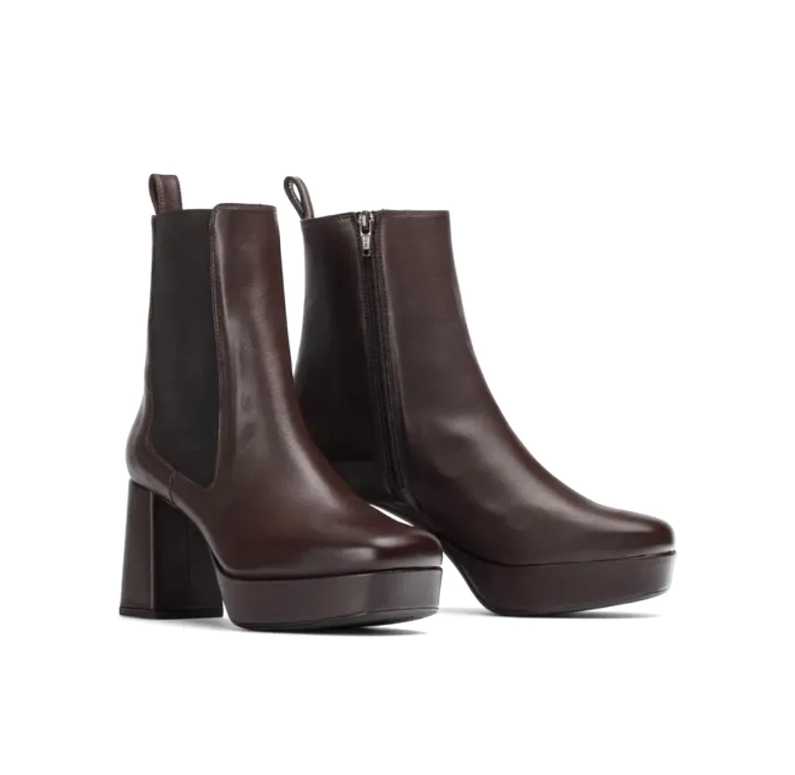 Marlow Ankle Boots, Chocolate