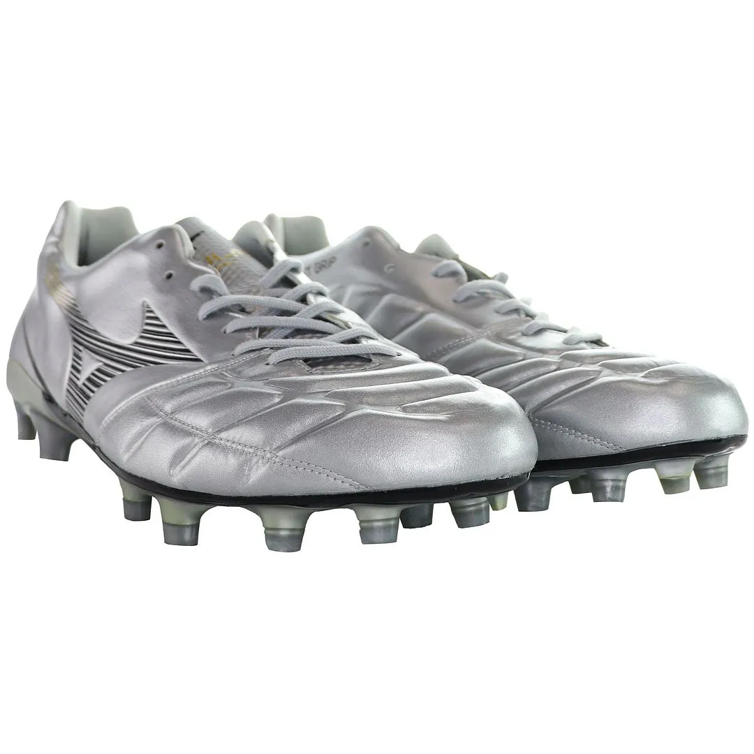 Mizuno Rebula Cup Japan Mens Silver Football Boots