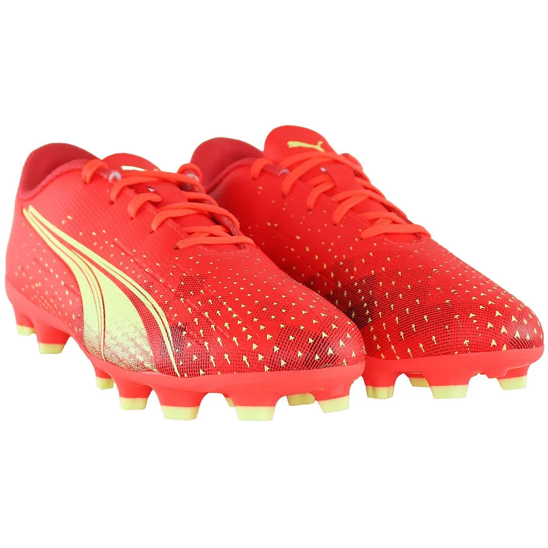 Puma Ultra Play FG/AG Kids Orange Football Boots