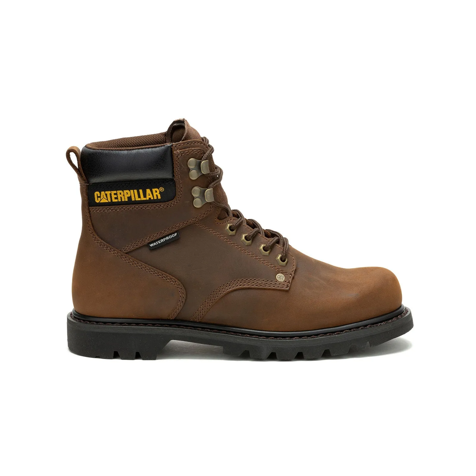 Second Shift Men's Work Boots Wp Dark Brown