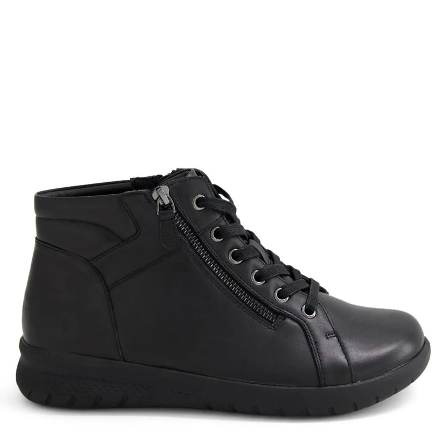 SHAUNAT XF - BLACK LEATHER