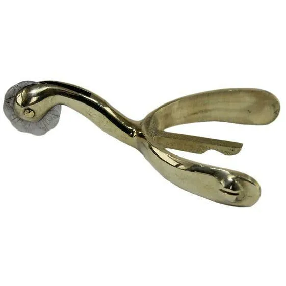 Spurs-MK2 - Swan Neck - Brass- Pair