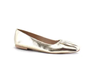 STEVE MADDEN Quaint Ballerina Punta Elastic Oro Gold QUAI01S1