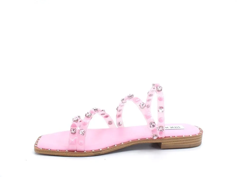 STEVE MADDEN Skyler Ciabatta Borchie Pink Candy SKYL11S1