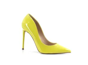 STEVE MADDEN Vala Decoltè Tacco Polished Giallo Shock VALA02S1