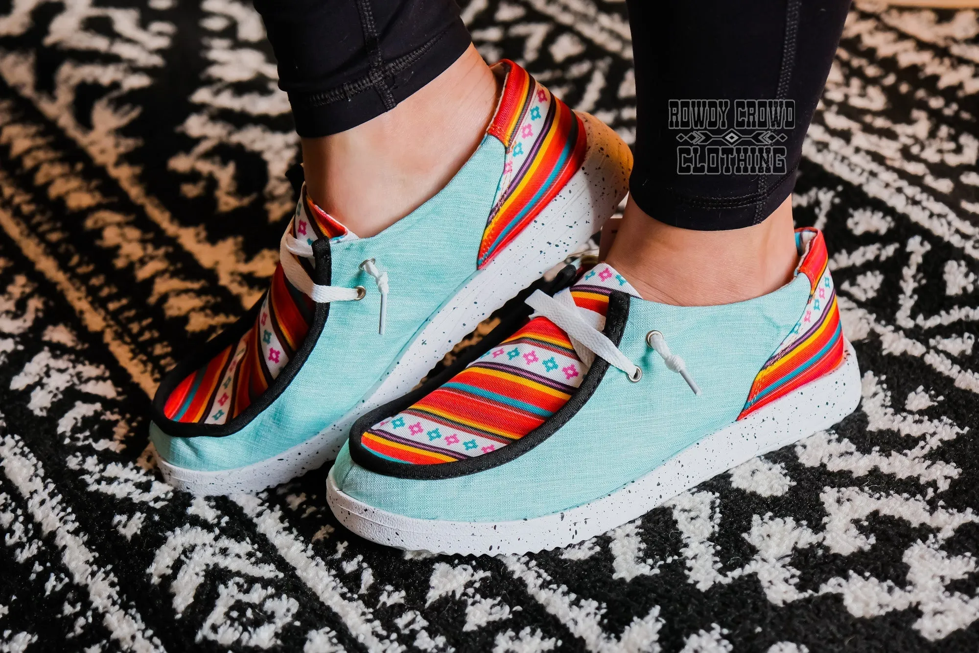 Sunset Serape Shoes