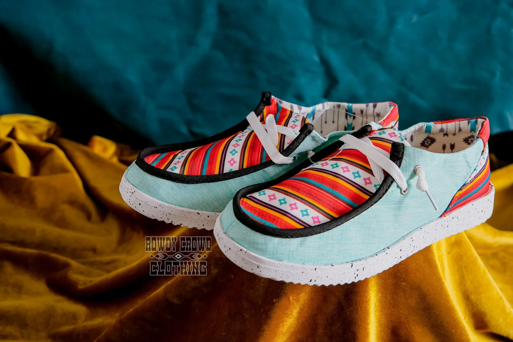 Sunset Serape Shoes