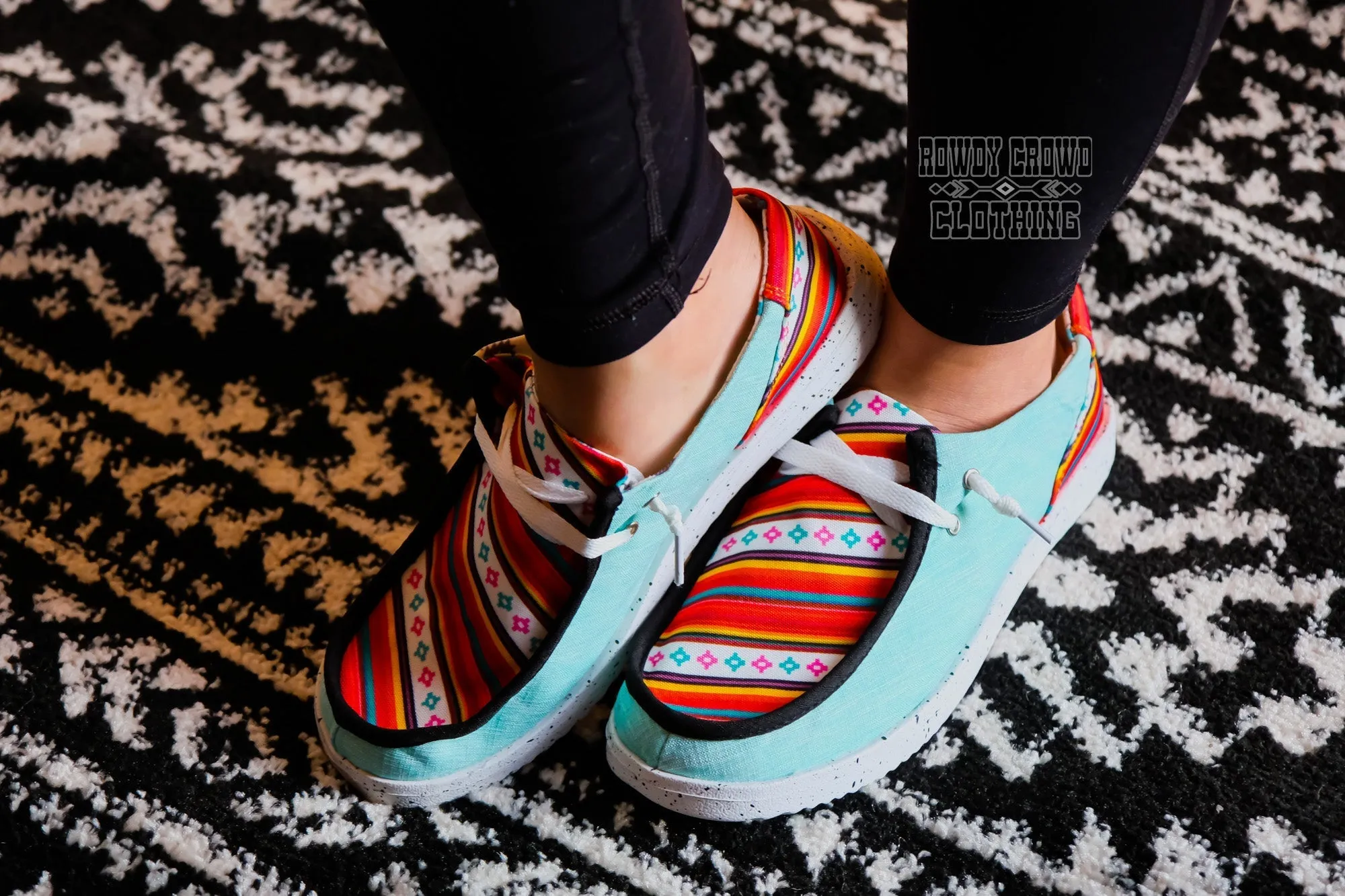 Sunset Serape Shoes