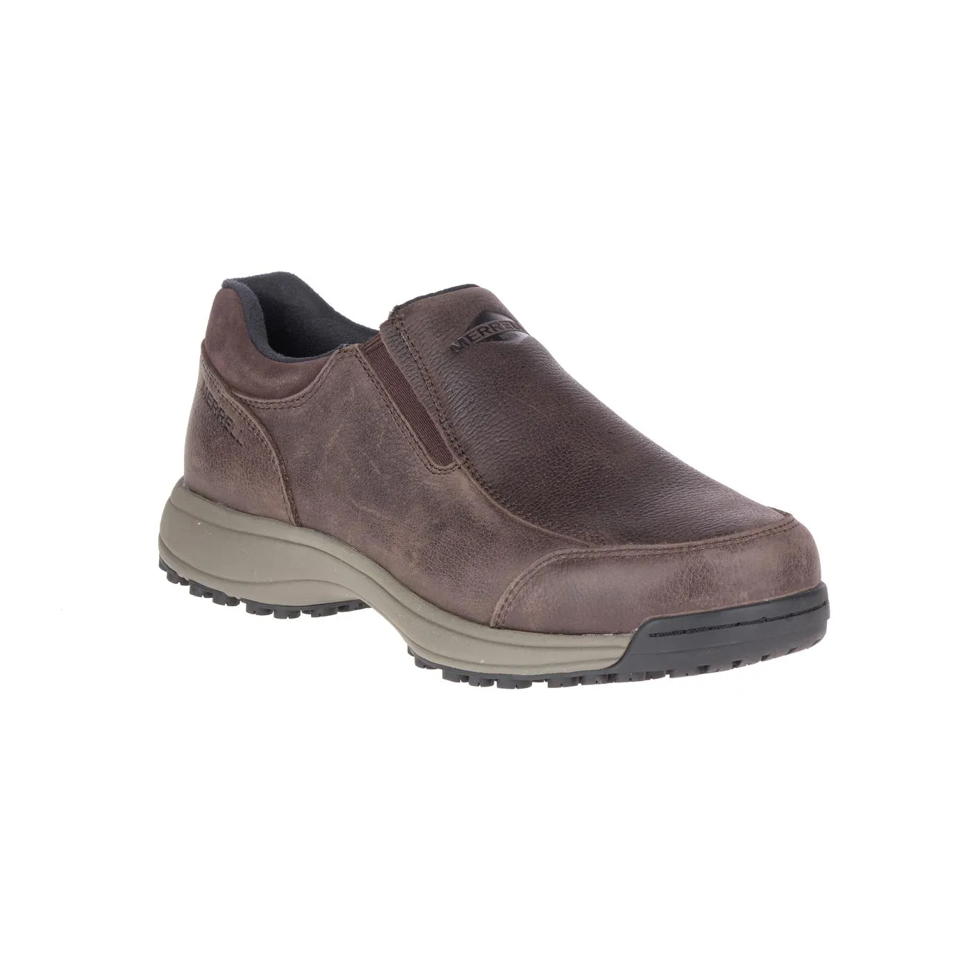 Sutton Moc Pro Men's Slip Resistant Shoes Espresso