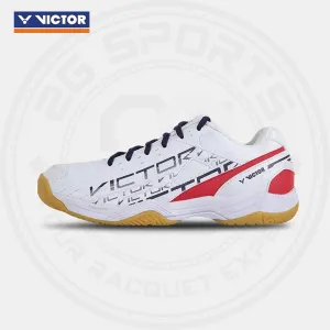 Victor A170II AD WIDE Badminton Shoes White/ Red UNISEX