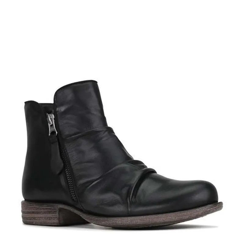 WILLET - BLACK LEATHER