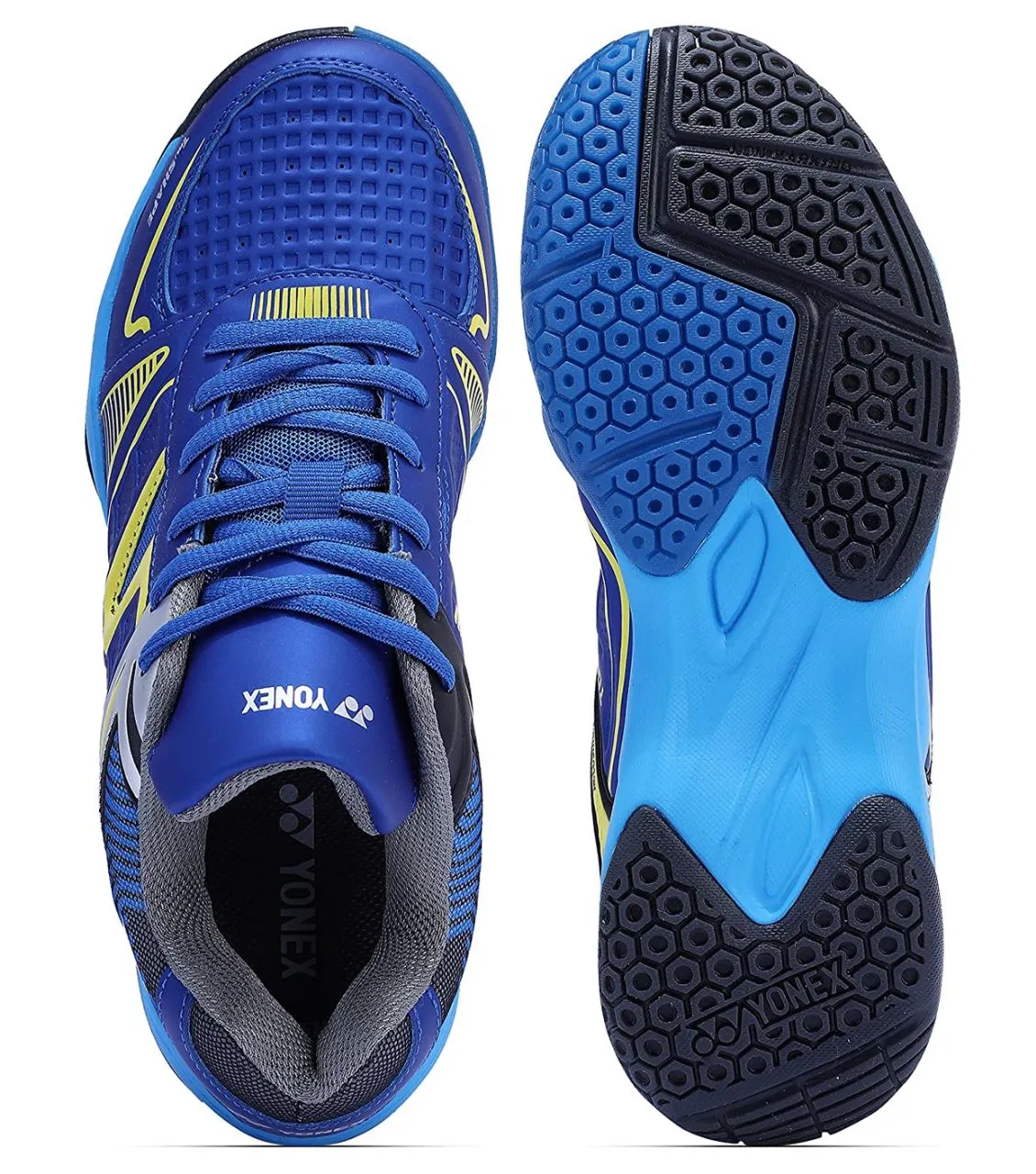 Yonex Tokyo 3 Badminton Shoes - Bright Blue/Yellow