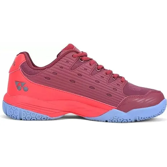 Yonex Tour Skill 2 Badminton Shoe - Cabernet/Flame Scarlet/Mountain Spring